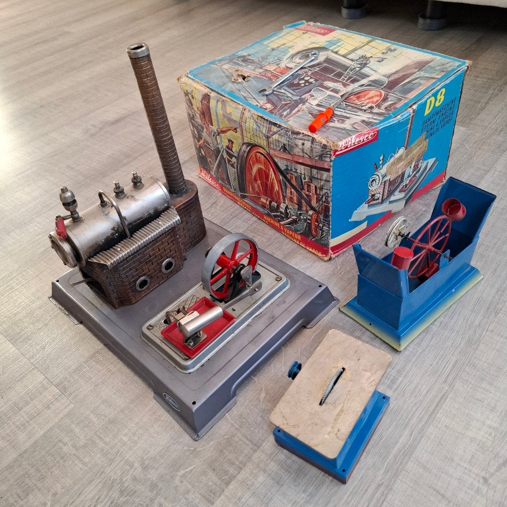 kinderspeelgoed - stoom machine, Ophalen, Gebruikt, Groter dan 1:32