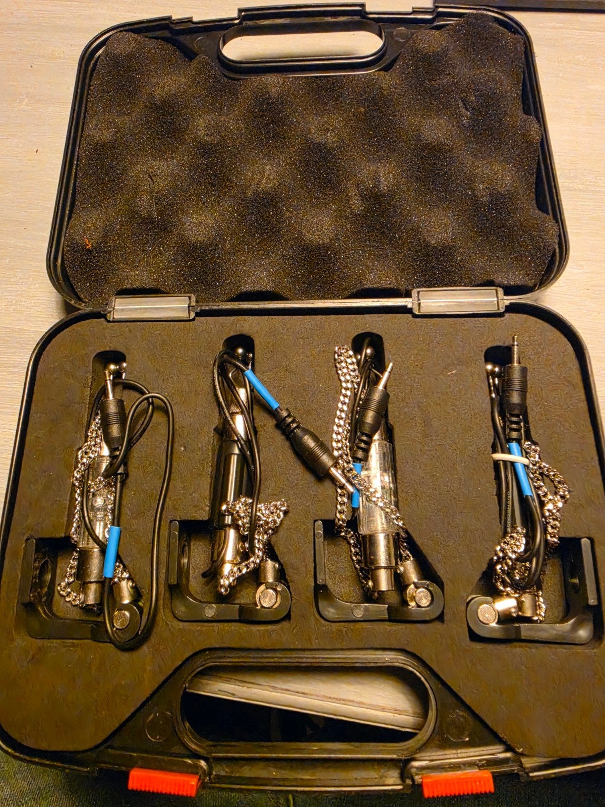 4 X MarkerWorld verlichte hangers blauw, externe aansluiting, Ophalen of Verzenden, Nieuw, Overige typen