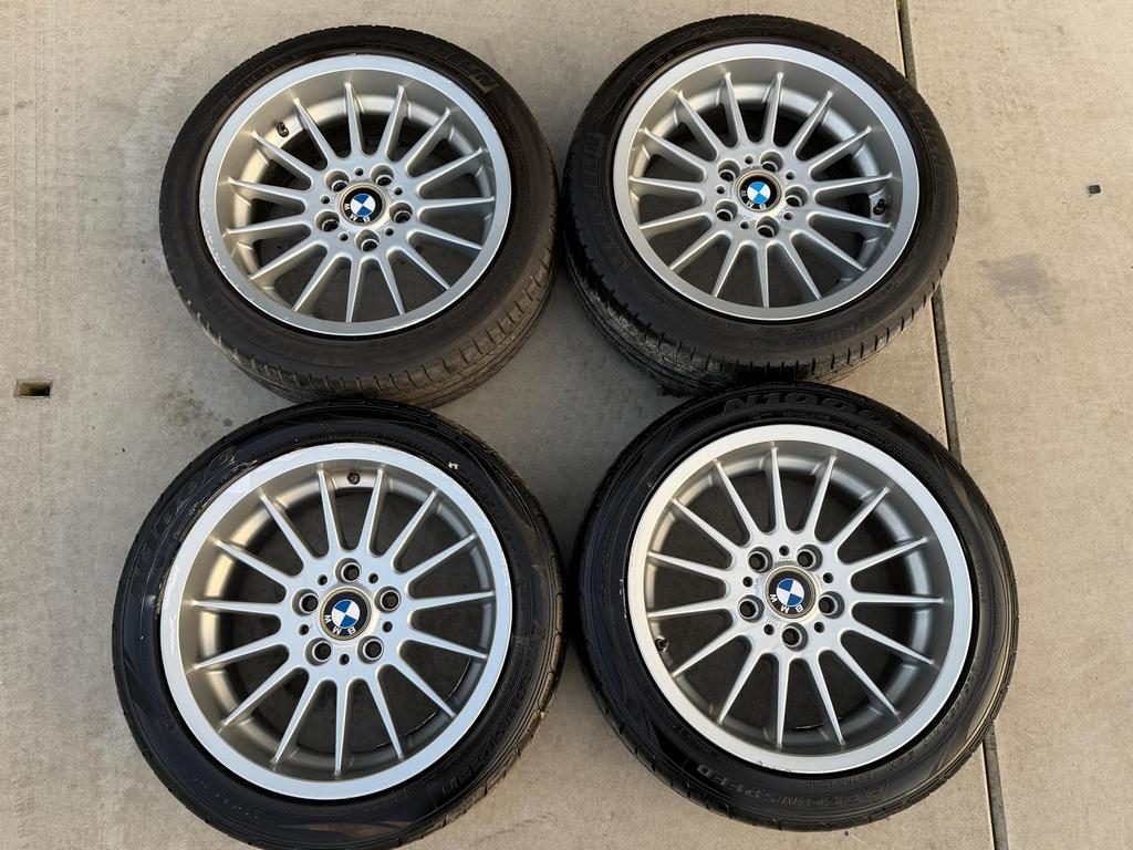 BMW 17 inch Styling 32 ET 20 - 5 serie E39 velgen wielen, 17 inch, Ophalen of Verzenden, Band(en), Zomerbanden