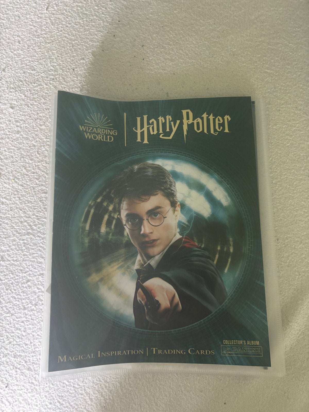 Harry Potter kaarten verzameling + verzamelmap, Ophalen, Zo goed als nieuw, Overige typen