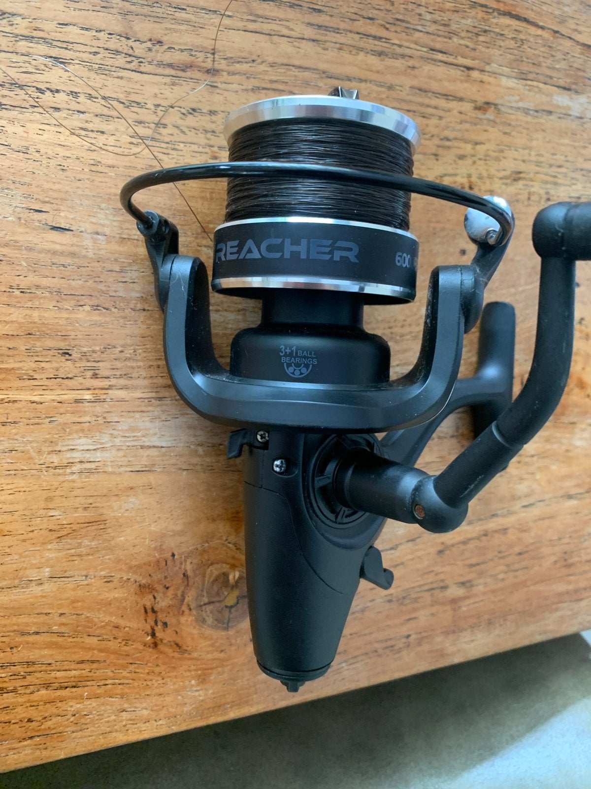 Ron Thompson Reacher Bait Feeder 6000 Vismolen, Ophalen of Verzenden, Zo goed als nieuw, Molen