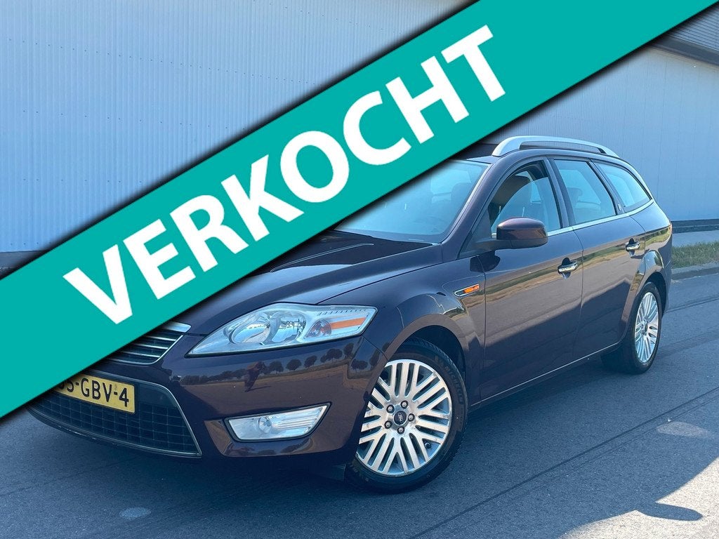 Ford Mondeo Wagon 2.0-16V Ghia LPG G3 Onderbouw 100 Liter, Auto's, Ford, Bedrijf, Te koop, Mondeo, ABS, Airbags, Airconditioning