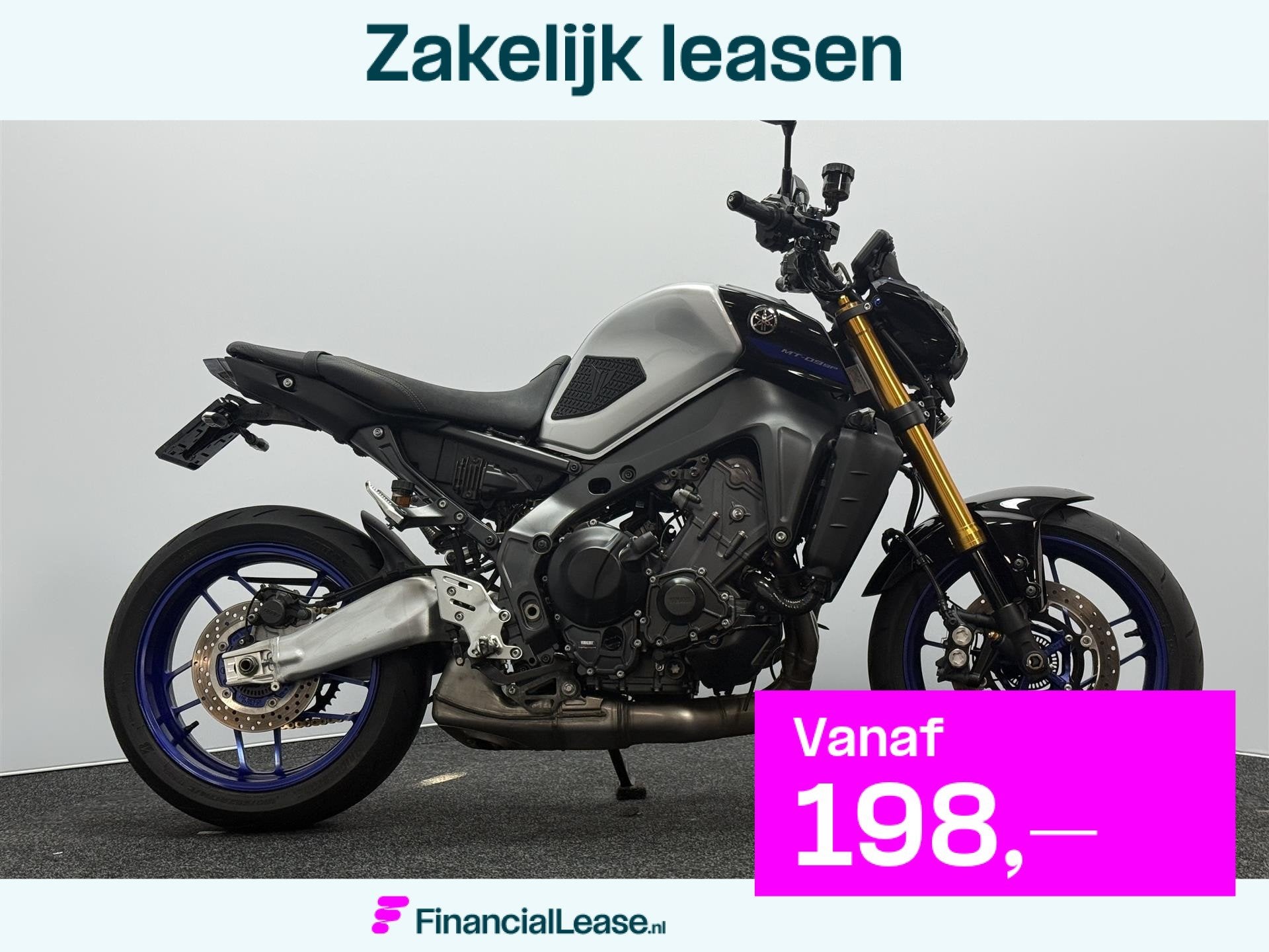 Yamaha MT 09 SP ABS, Traction Control, 890 cc, Bedrijf, 12 t/m 35 kW