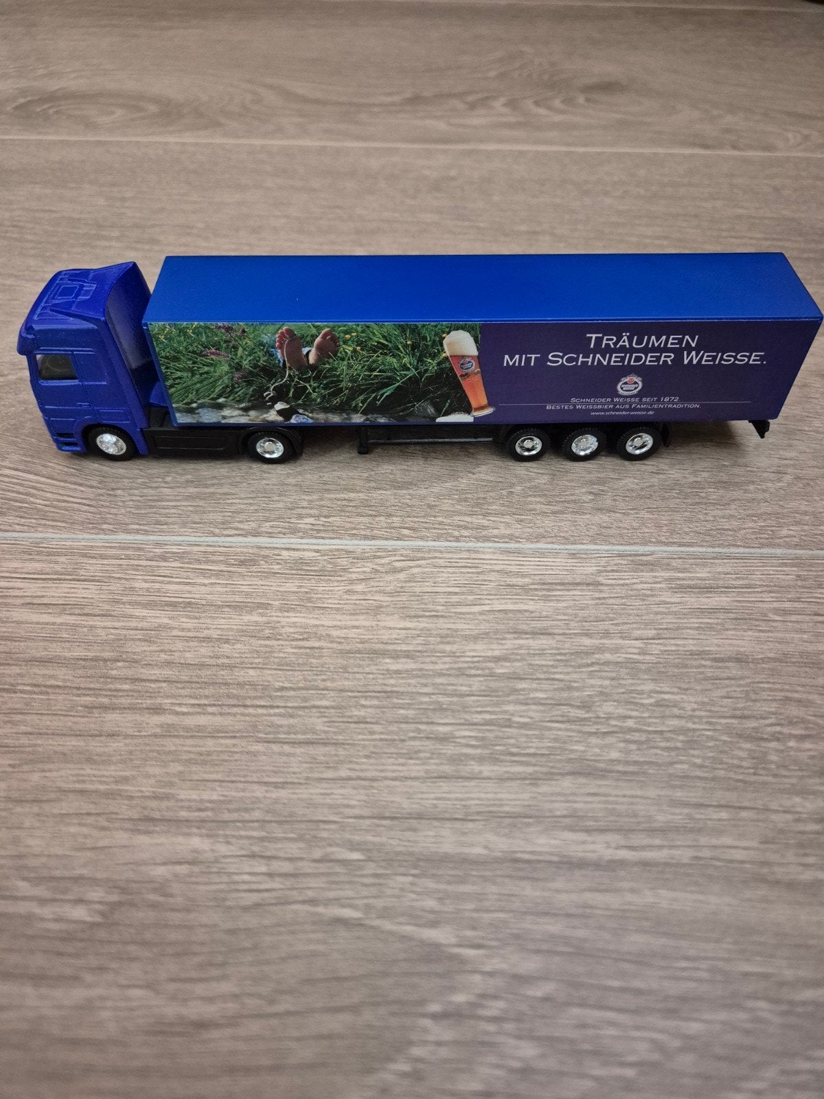 Schneider Weisse bier vrachtwagen 1:87, Ophalen of Verzenden, Nieuw, Bus of Vrachtwagen, Overige merken