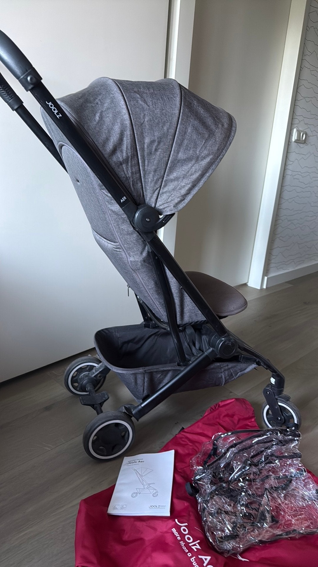 Joolz aer buggy, Ophalen, Gebruikt, Regenhoes