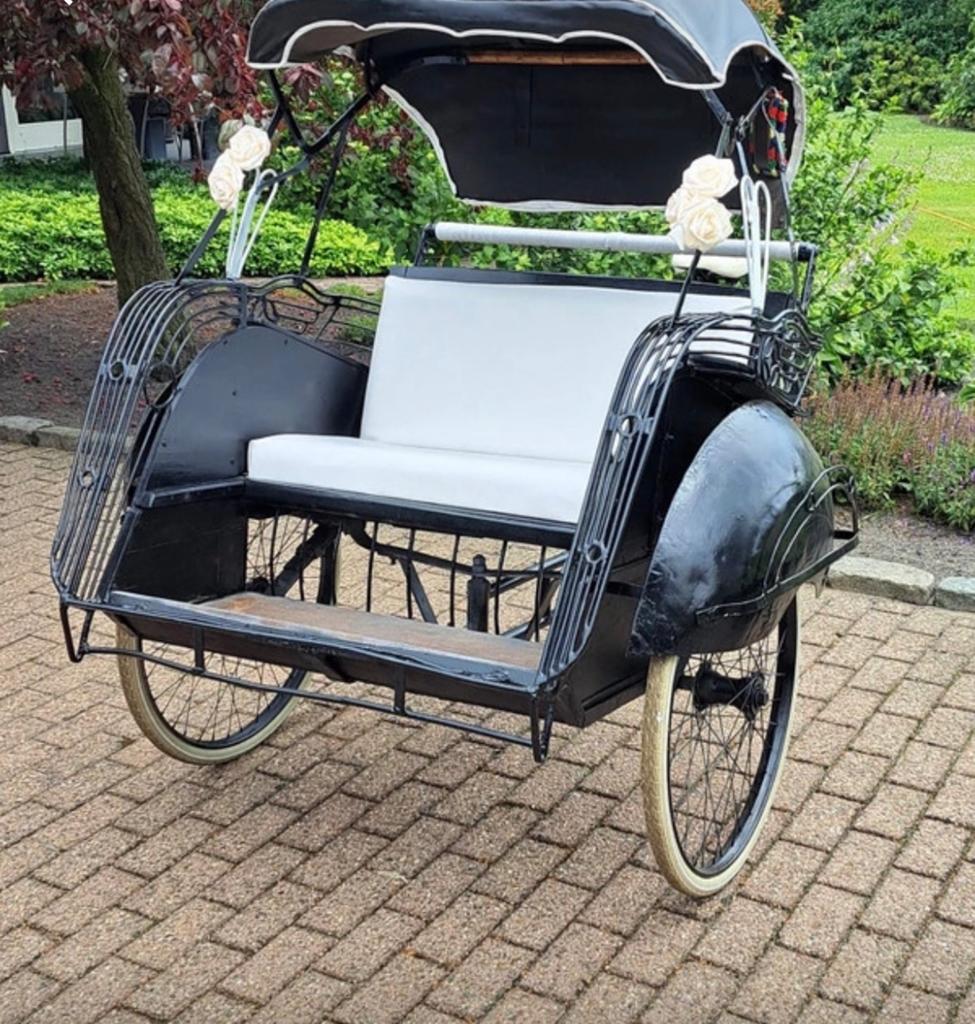 Antieke Riska fiets voor bruiloft, feest of decoratie, Ophalen of Verzenden, Gebruikt, Overige merken