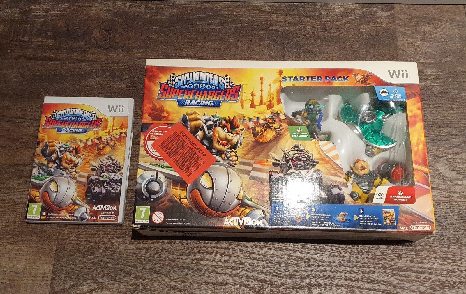 Skylanders SuperChargers Racing Starter Pack + Game Wii, 1 speler, Racen en Vliegen, Ophalen of Verzenden, Zo goed als nieuw