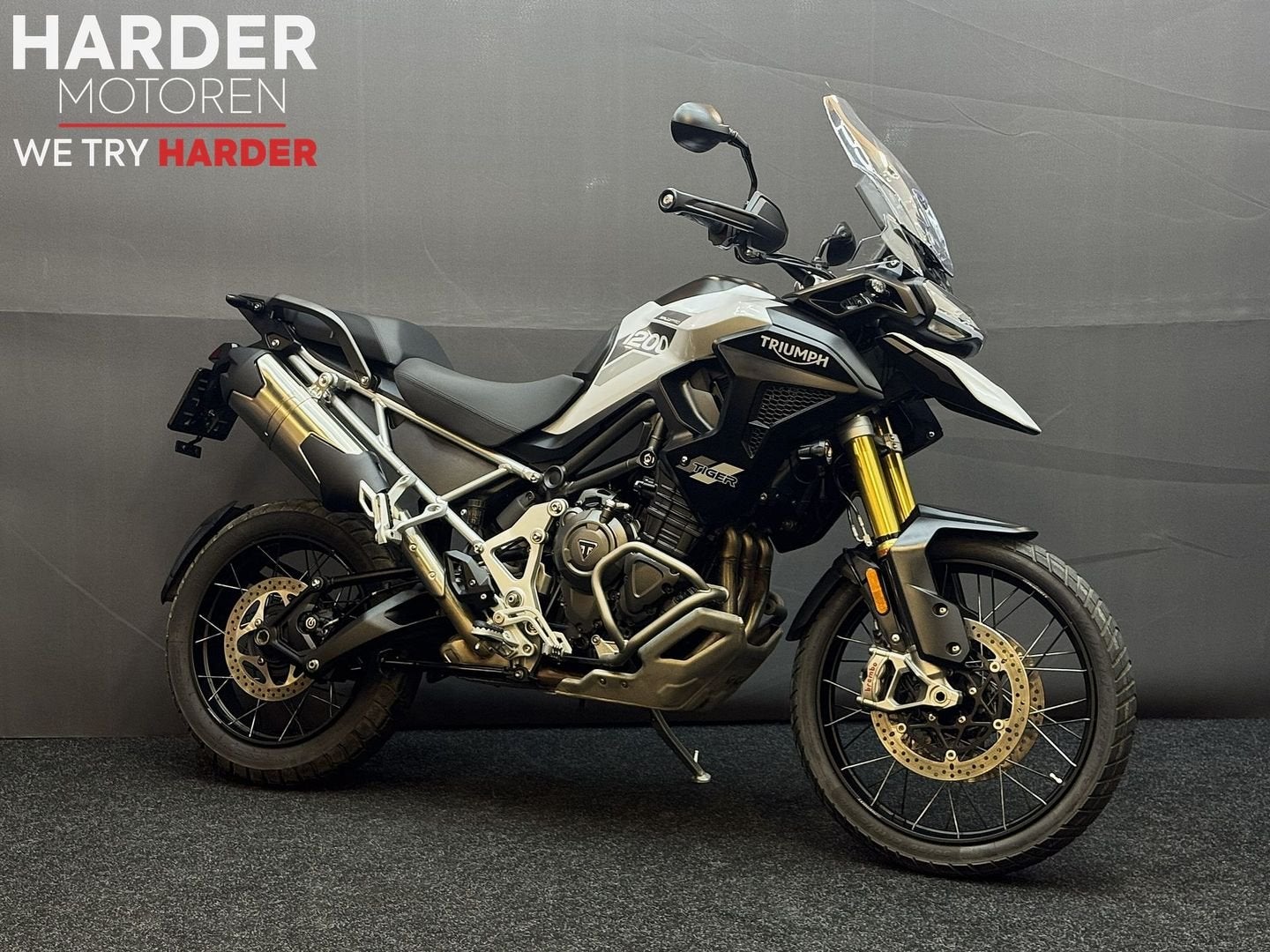 TRIUMPH TIGER 1200 RALLY PRO/BOMVOL OPTIES/GARANTIE!, Motoren, Motoren | Triumph, Bedrijf, Overig, meer dan 35 kW, 3 cilinders