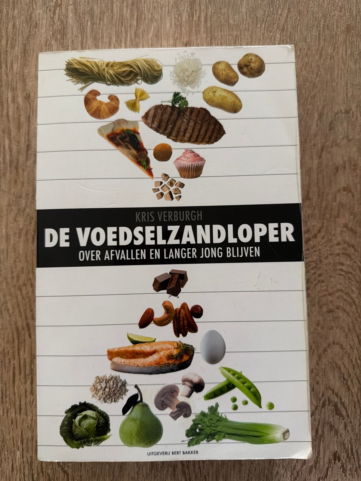 De Voedselzandloper - Kris Verburgh (Over afvallen), Boeken, Ophalen of Verzenden, Gelezen, Dieet en Voeding