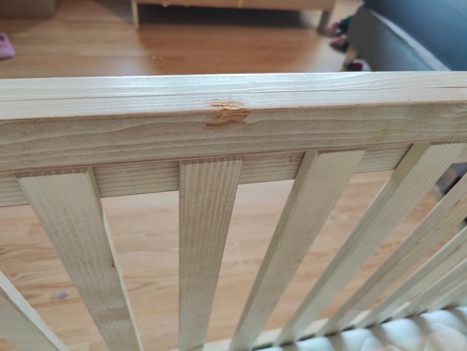 Bopita ledikant en lattenbodem evt. met matras, Kinderen en Baby's, Kinderkamer | Bedden, Gebruikt, 70 tot 85 cm, 140 tot 160 cm