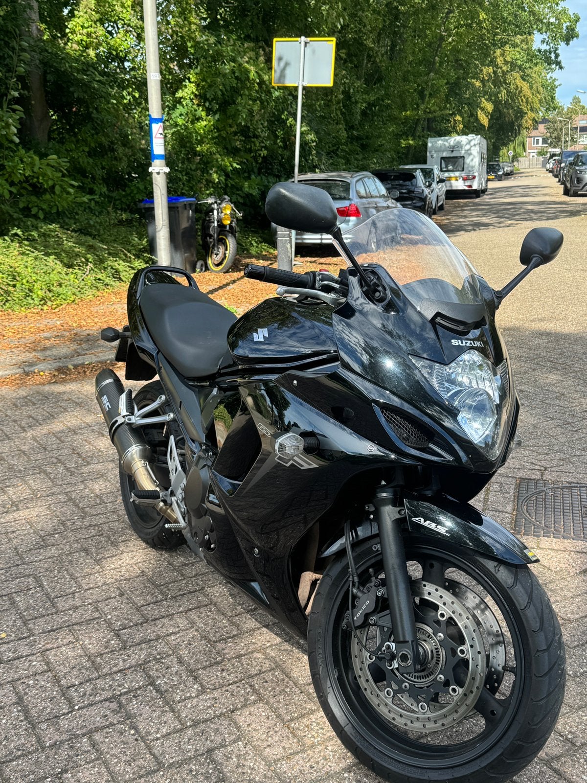 Suzuki GSX 650F zwart  2011-ABS-   A2, Motoren, Particulier, ABS, 650 cc
