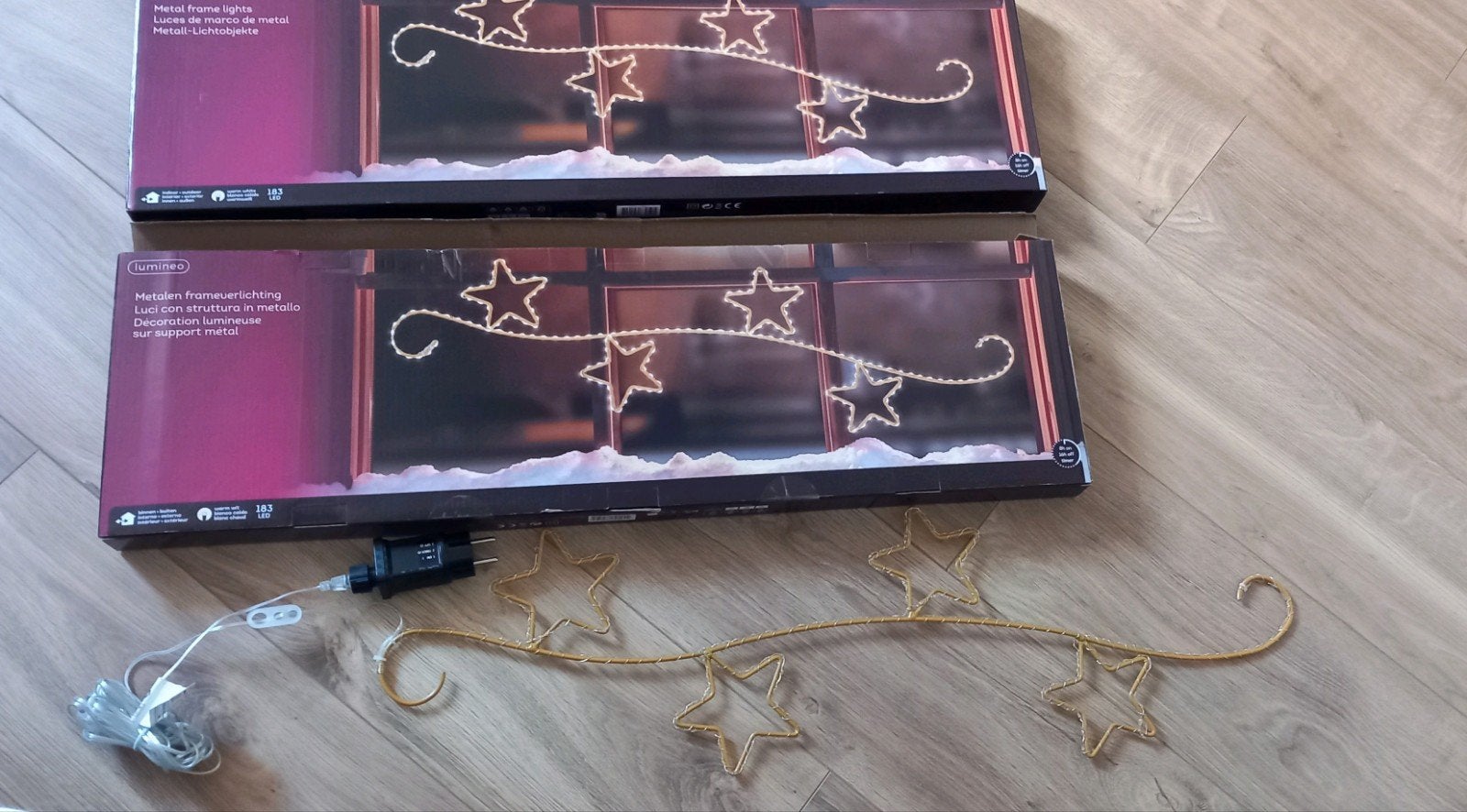 Kerst led verlichting 2x, Ophalen, Zo goed als nieuw