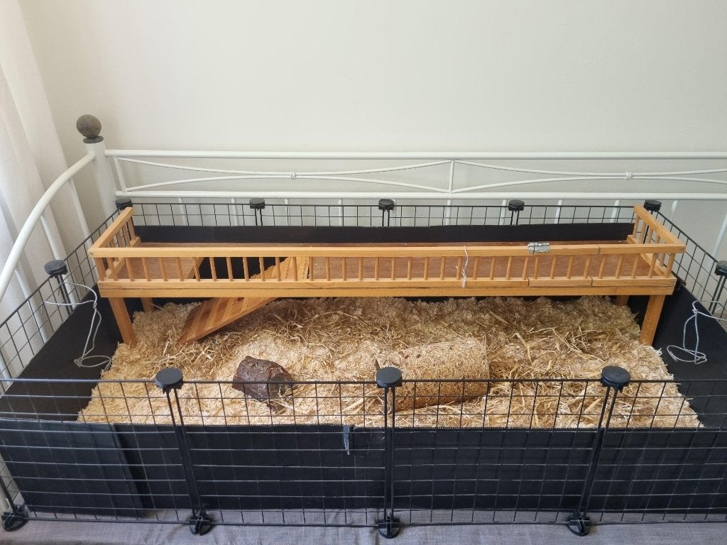 Caviakooi draadkubus 140 x 70, Dieren en Toebehoren, Kooi, Cavia, Ophalen, Minder dan 60 cm