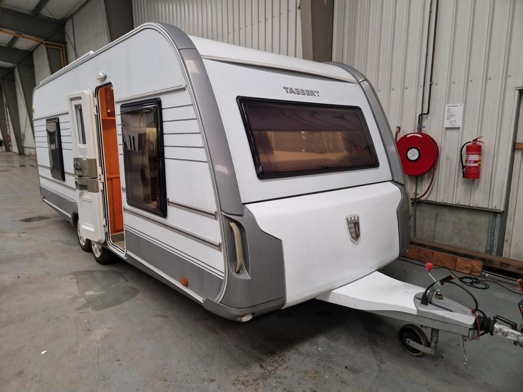 Tabbert Puccini 560 bouwjaar 2013, Caravans en Kamperen, Rondzit, Tabbert, Particulier, Koelkast