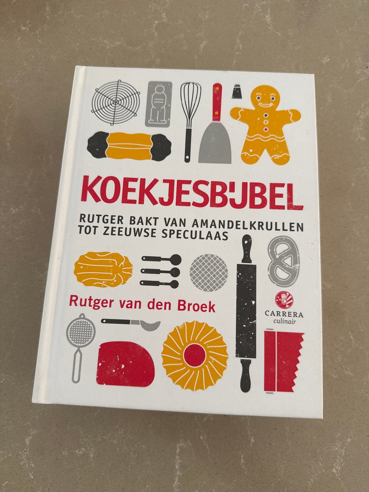 Koekjesbijbel - Rutger bakt van amandelkrullen tot speculaas, Ophalen of Verzenden, Nieuw, Nederland en België, Taart, Gebak en Desserts