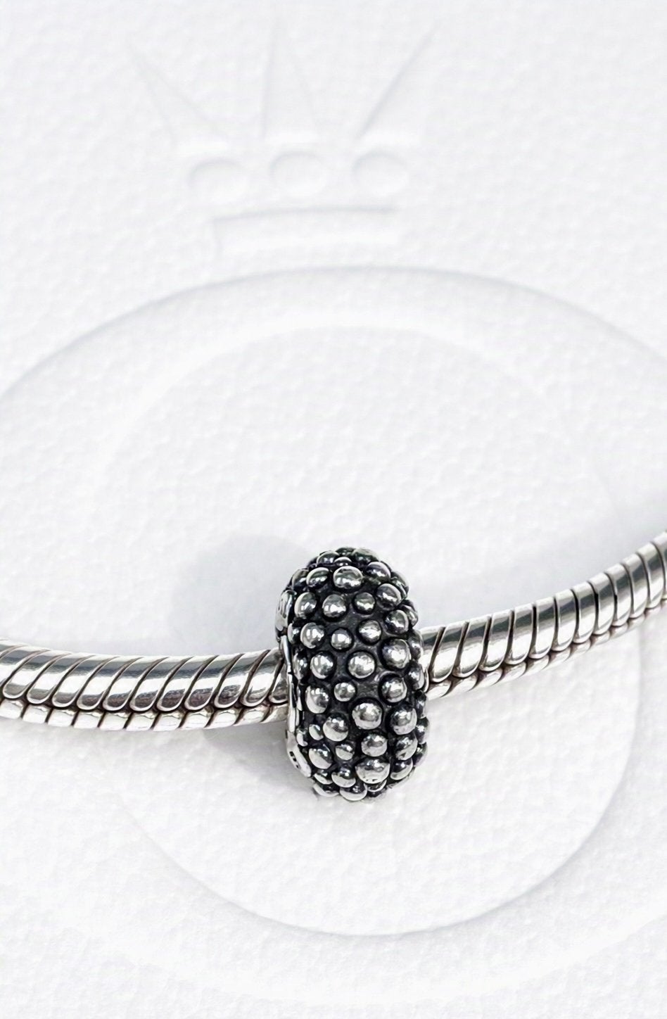 Pandora bolletjes spacer RETIRED, Ophalen, Zo goed als nieuw, Zilver, Pandora