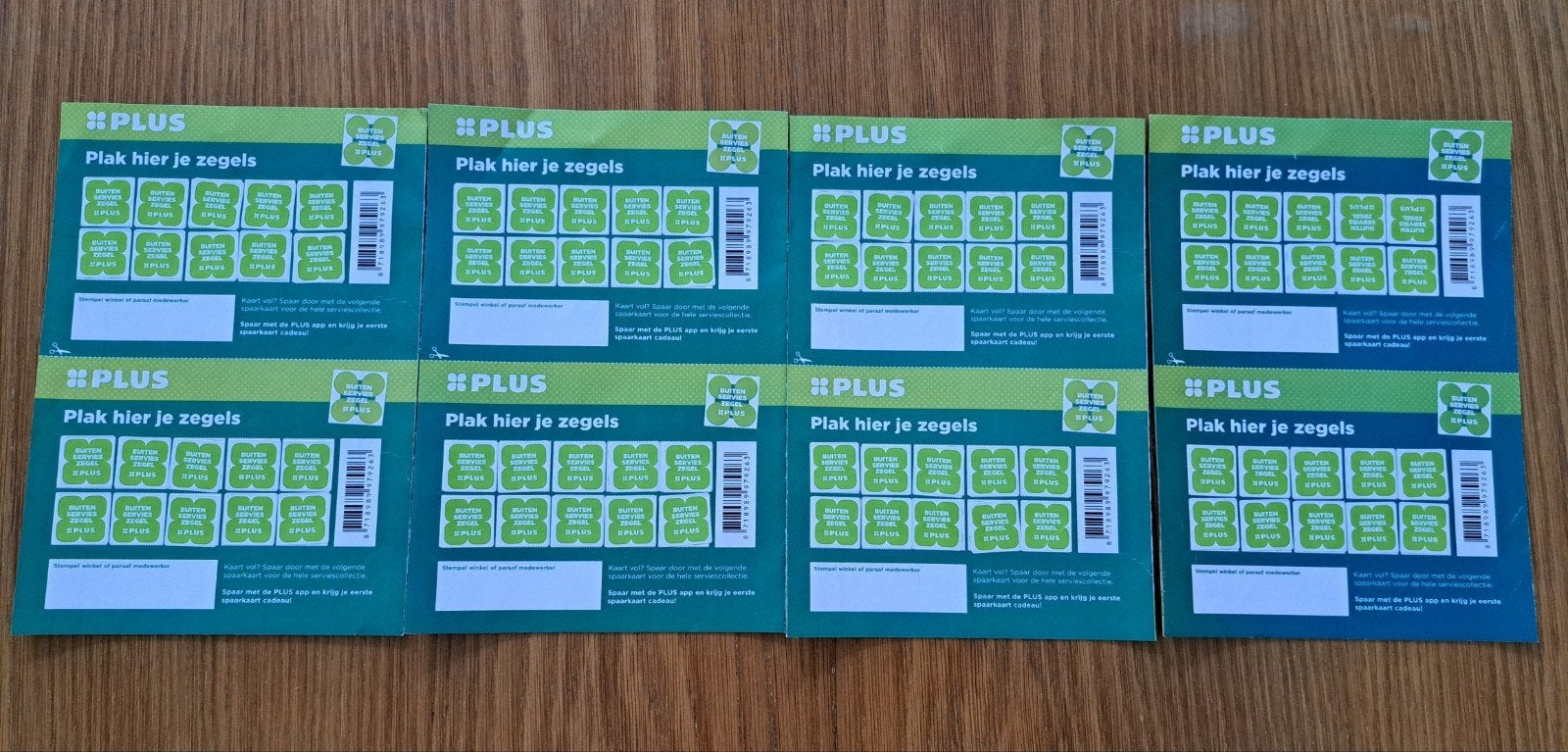PLUS MEPAL servies 8 kaarten samen €10, Verzamelen, Supermarktacties, Plus, Ophalen of Verzenden