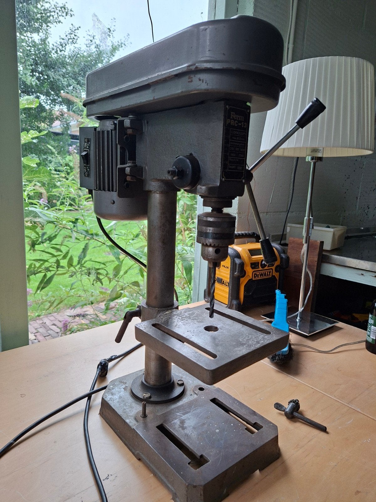 Ferm Kolomboormachine PRC-13 met 5 snelheden, Ophalen