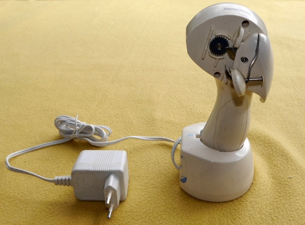 Vintage Inventum elektrische blikopener, Ophalen of Verzenden