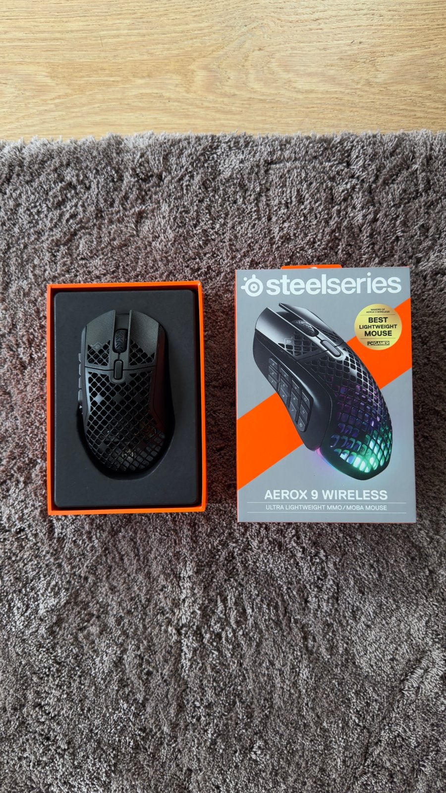 SteelSeries Aerox 9 Wireless Gaming Muis, Muis, Gaming muis, Nieuw, Ophalen of Verzenden