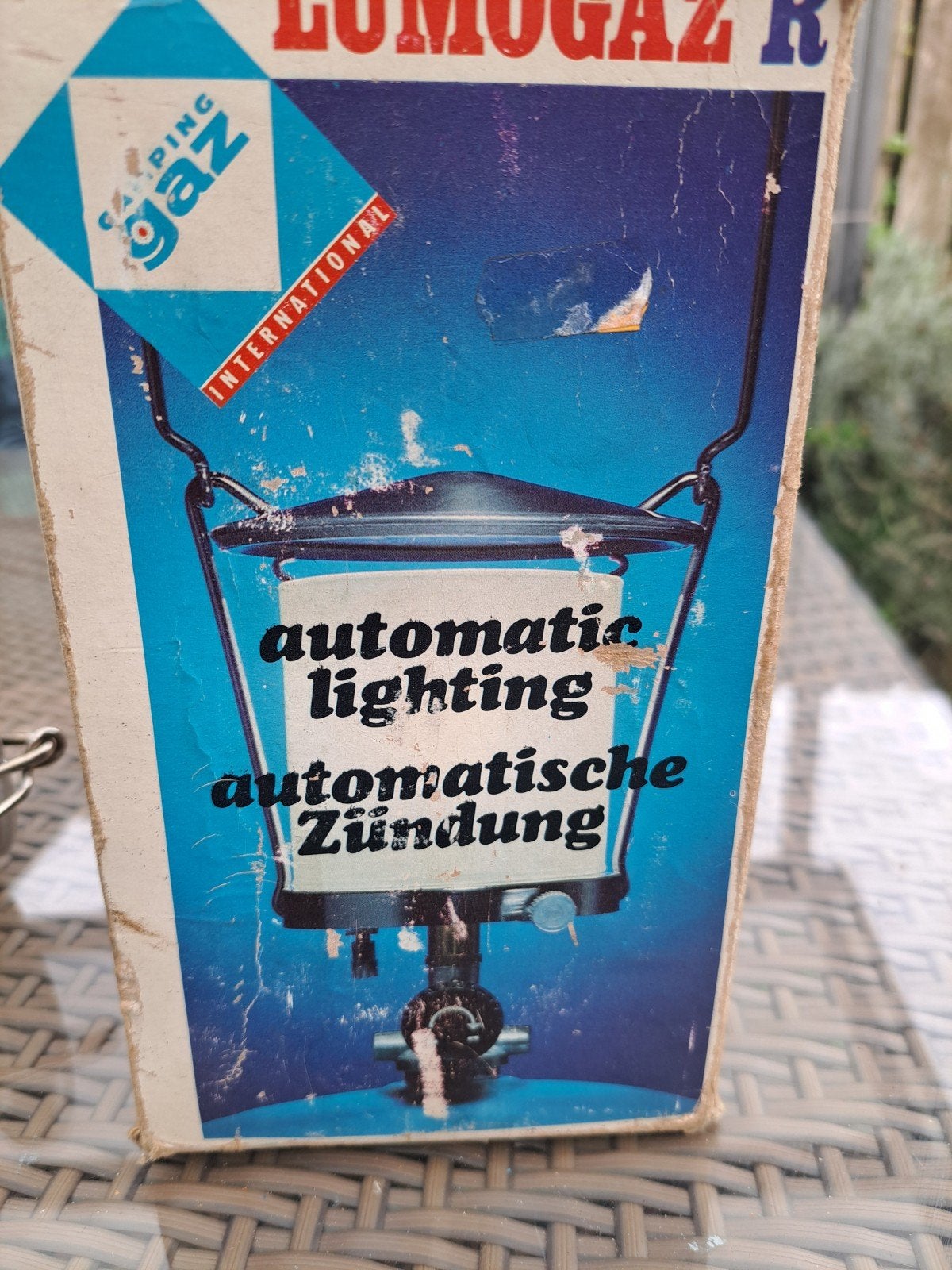 Vintage Campingaz Lumogaz R Campinglamp, Ophalen, Gebruikt