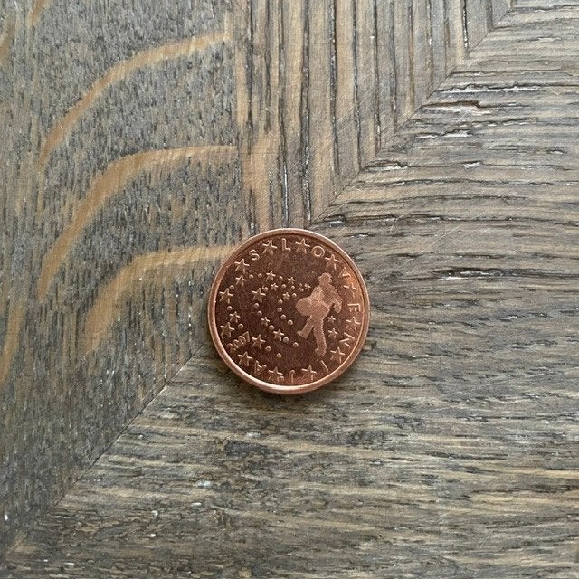 5 Euro cent Slovenië "Zaaier" (2007), Ophalen of Verzenden, Overige landen, Losse munt