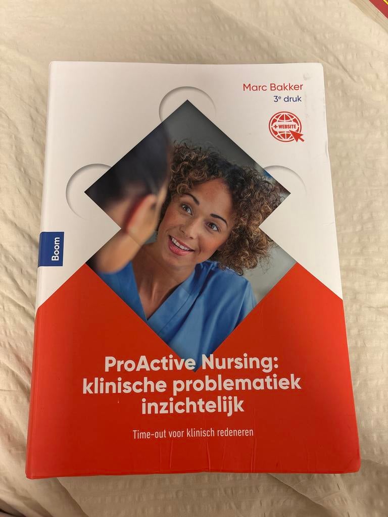 ProActive Nursing: klinische problematiek inzichtelijk, Boeken, Ophalen of Verzenden, Gamma, Zo goed als nieuw, HBO