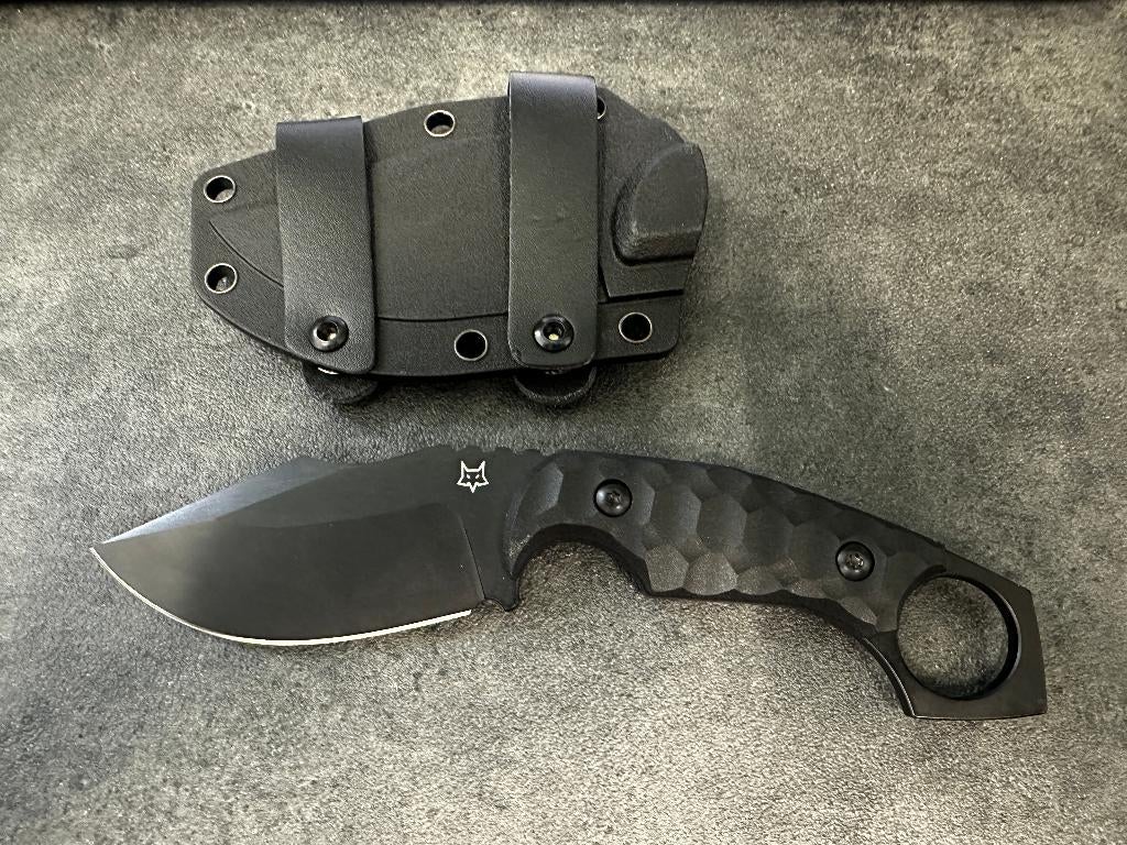 Fox Knives Monkey Thumper D2 vast mes (replica), Verzamelen, Verzenden, Landmacht, Overige gebieden, Mes of Dolk