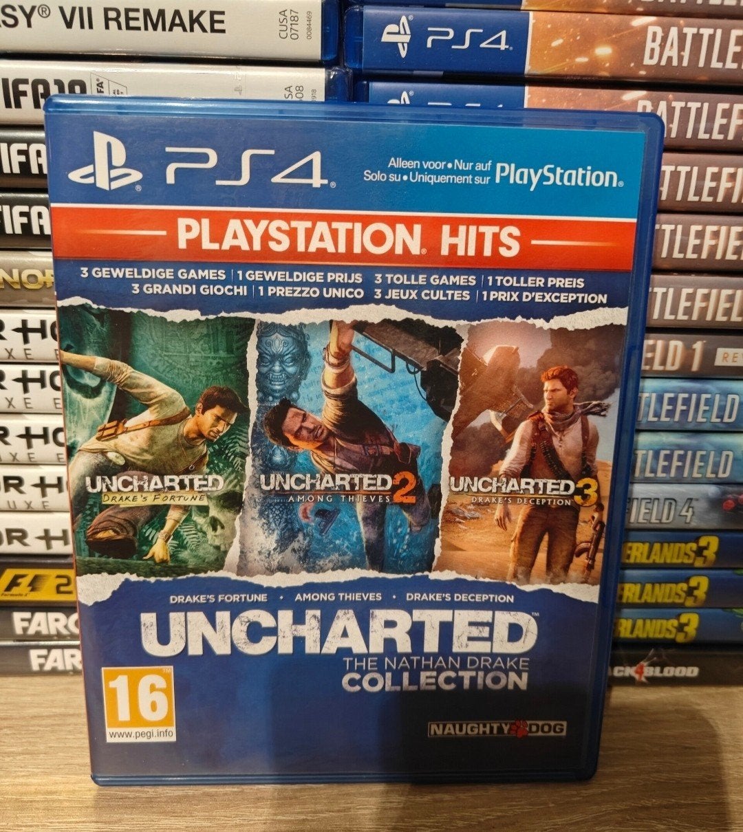 uncharted the Nathan Drake collection PlayStation 4, Vanaf 18 jaar, O, 1 speler, Ophalen of Verzenden