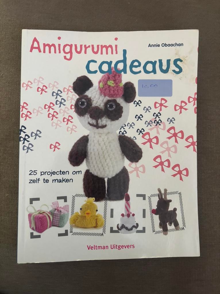 Amigurumi cadeaus haken, Hobby en Vrije tijd, Ophalen of Verzenden, Zo goed als nieuw, Haken, Patroon of Boek