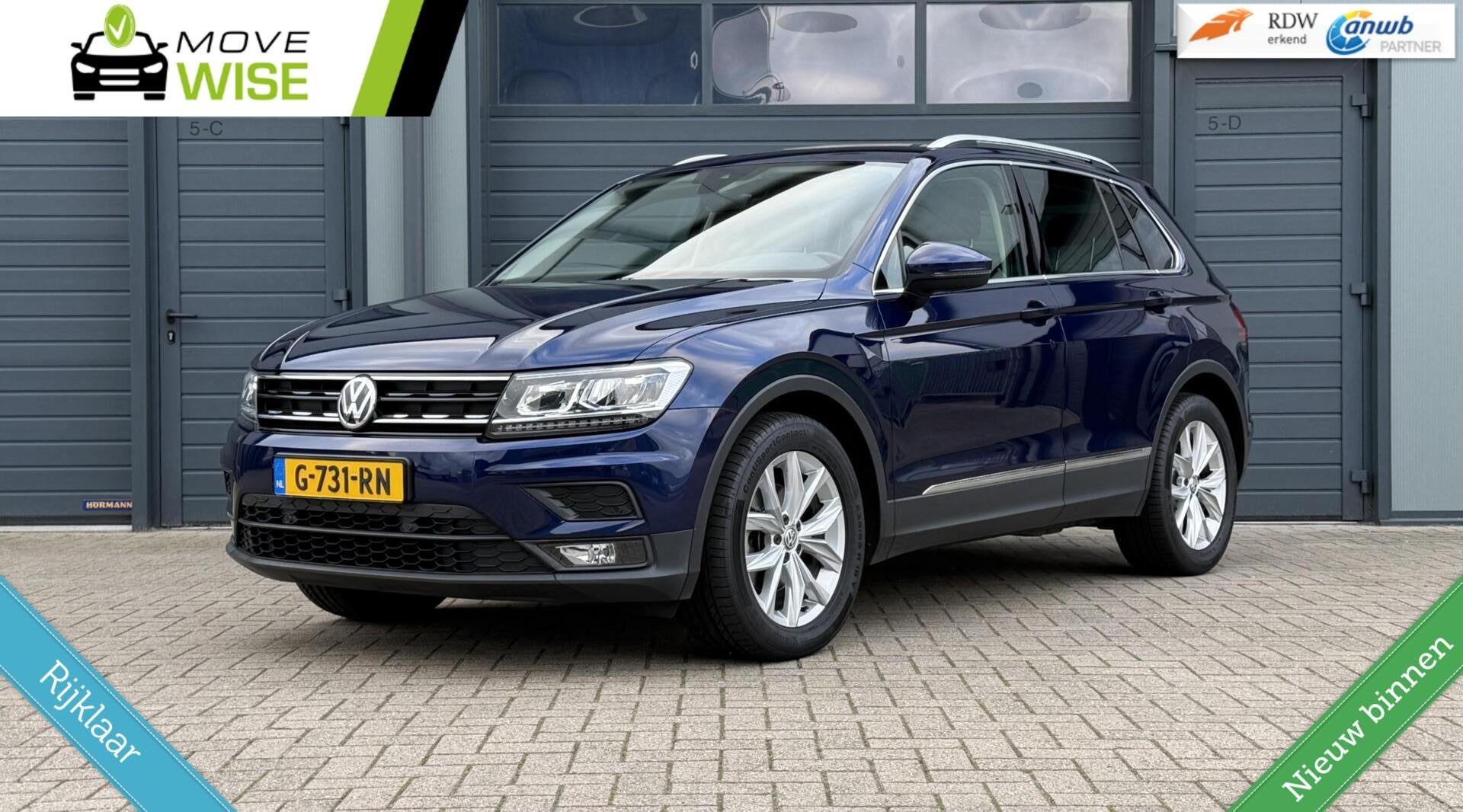 Volkswagen Tiguan 1.5 TSI 131pk Comfortline Business | Trekh, Auto's, Voorwielaandrijving, Dealer onderhouden, Stof, 4 cilinders