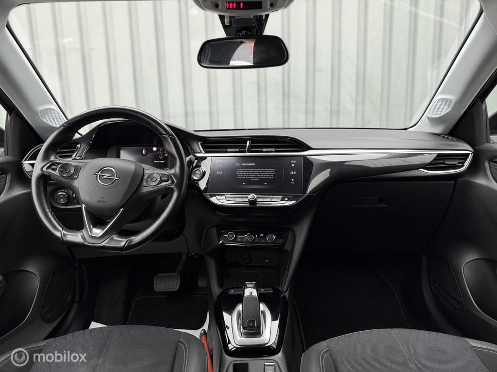 Opel Corsa 1.2 Elegance | Carplay | Camera | ECC | LED, Auto's, Opel, 101 pk, Blauw, Leder en Stof, 49 €/maand