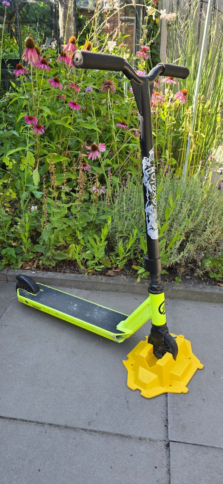 Oxelo stuntstep / step met standaard, Ophalen, Gebruikt, Gewone step, Oxelo (Decathlon)