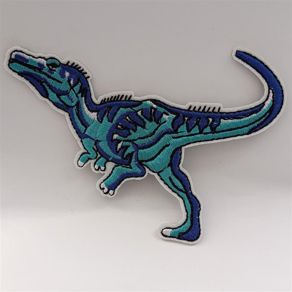 Dinosaurus Dino kinder kleding stoffen patch #2, Verzenden, Nieuw, Poster