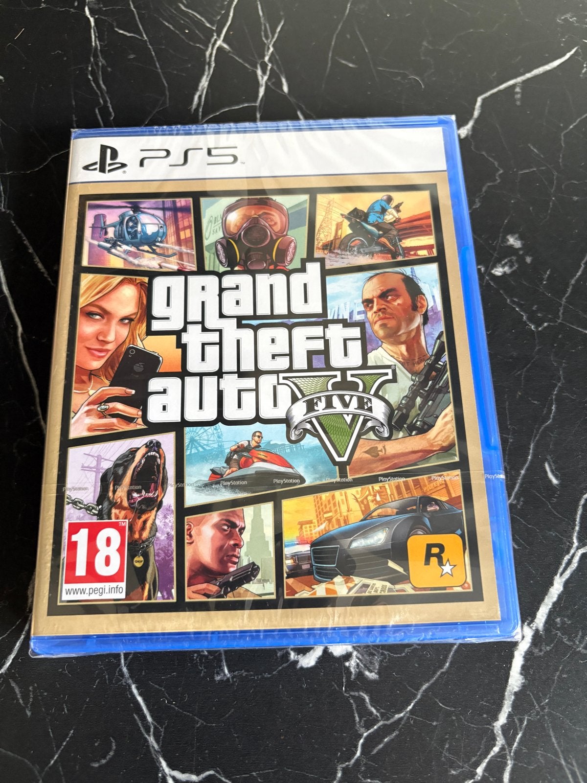 Grand Theft Auto V (GTA 5) PS5 - Nieuw in seal, Avontuur en Actie, Online, Vanaf 18 jaar, 1 speler