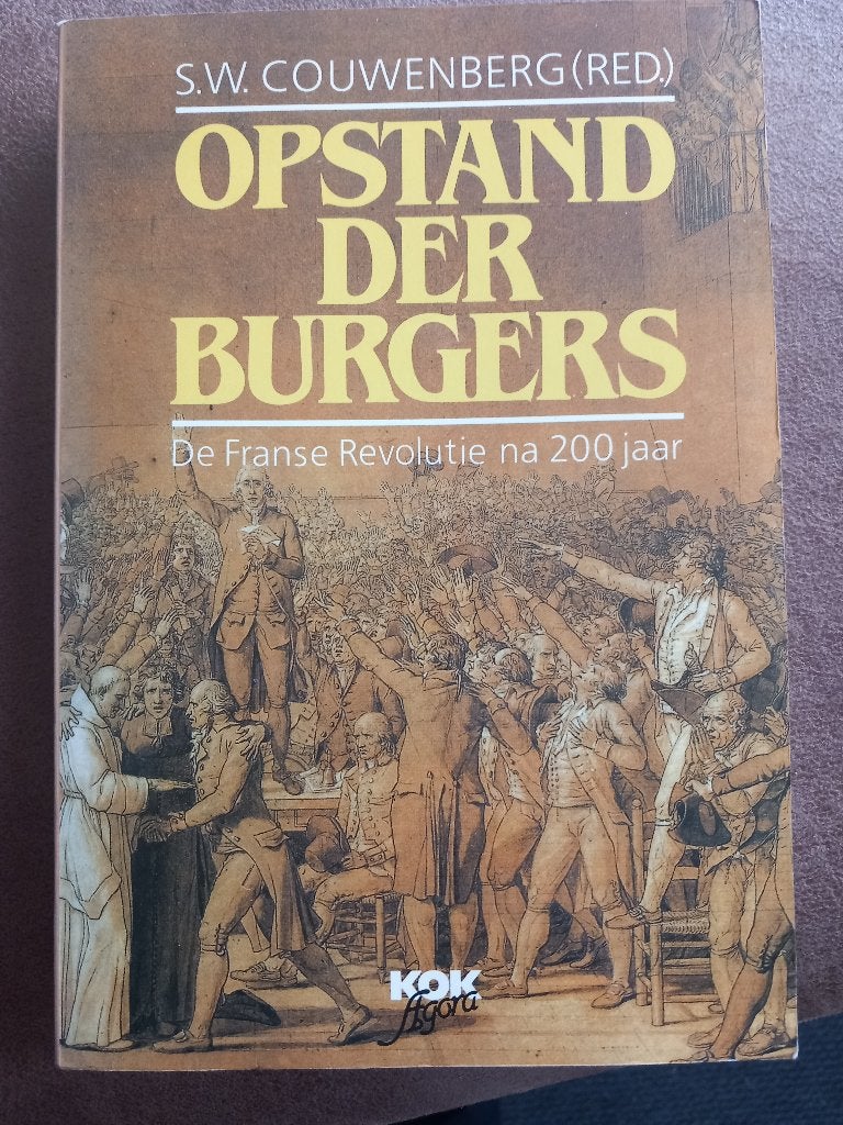 Opstand der burgers, 19e eeuw, SW Couwenberg, Europa, Ophalen of Verzenden