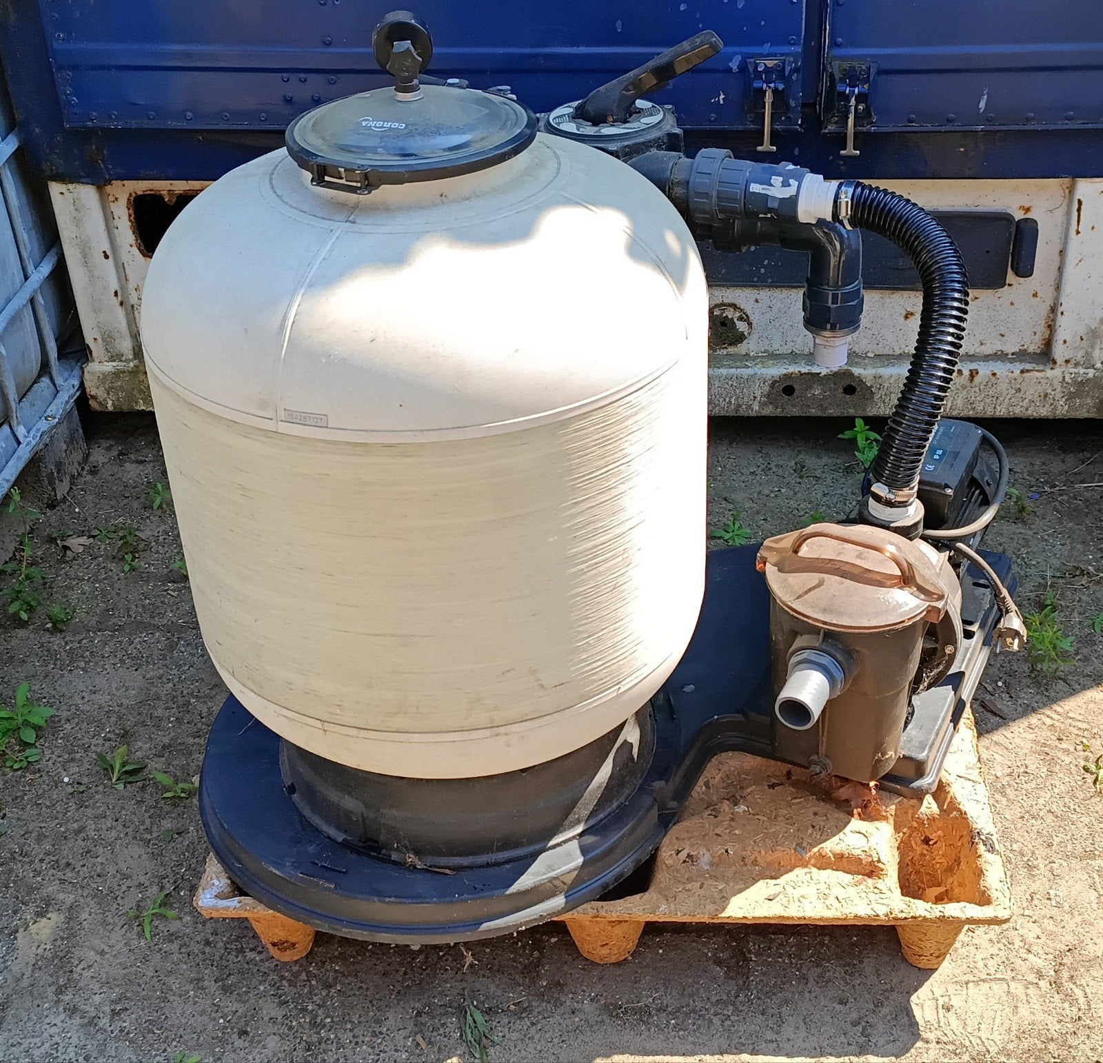 Zwembad zandfilterpomp Powerline 0.37kW, Ophalen, Gebruikt, Zwembadpomp