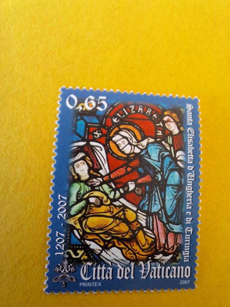 Vaticaanstad: mi. 1600. 800. Geb. Elisabeth von Thüringen., Ophalen of Verzenden, Overige landen, Postfris