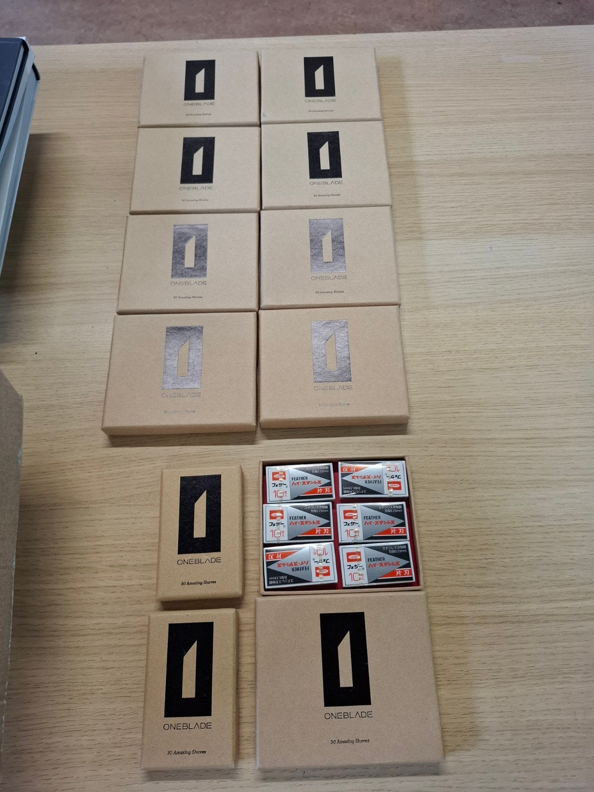 Oneblade Feather scheermesjes, Oneblade, Overige typen, Onbekend@example.com, Nieuw