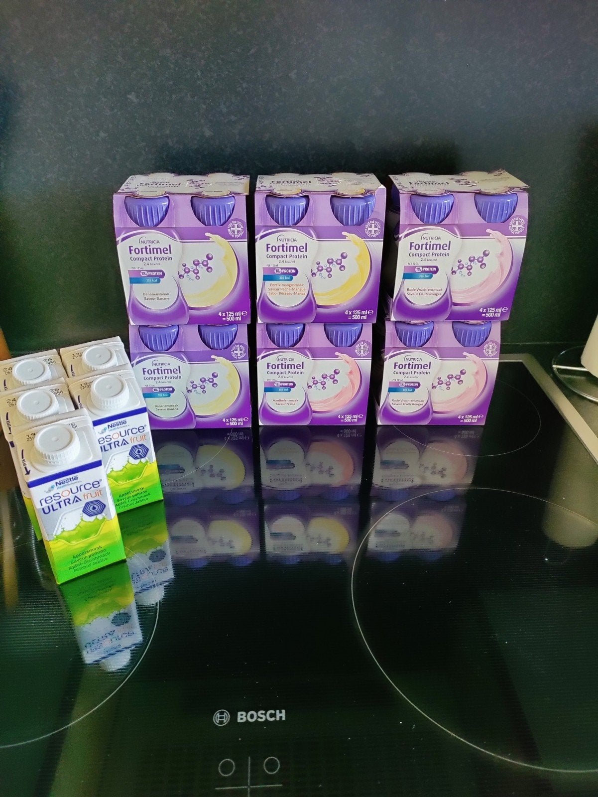 Nutricia fortimel compact protein verschillende smaken, Ophalen