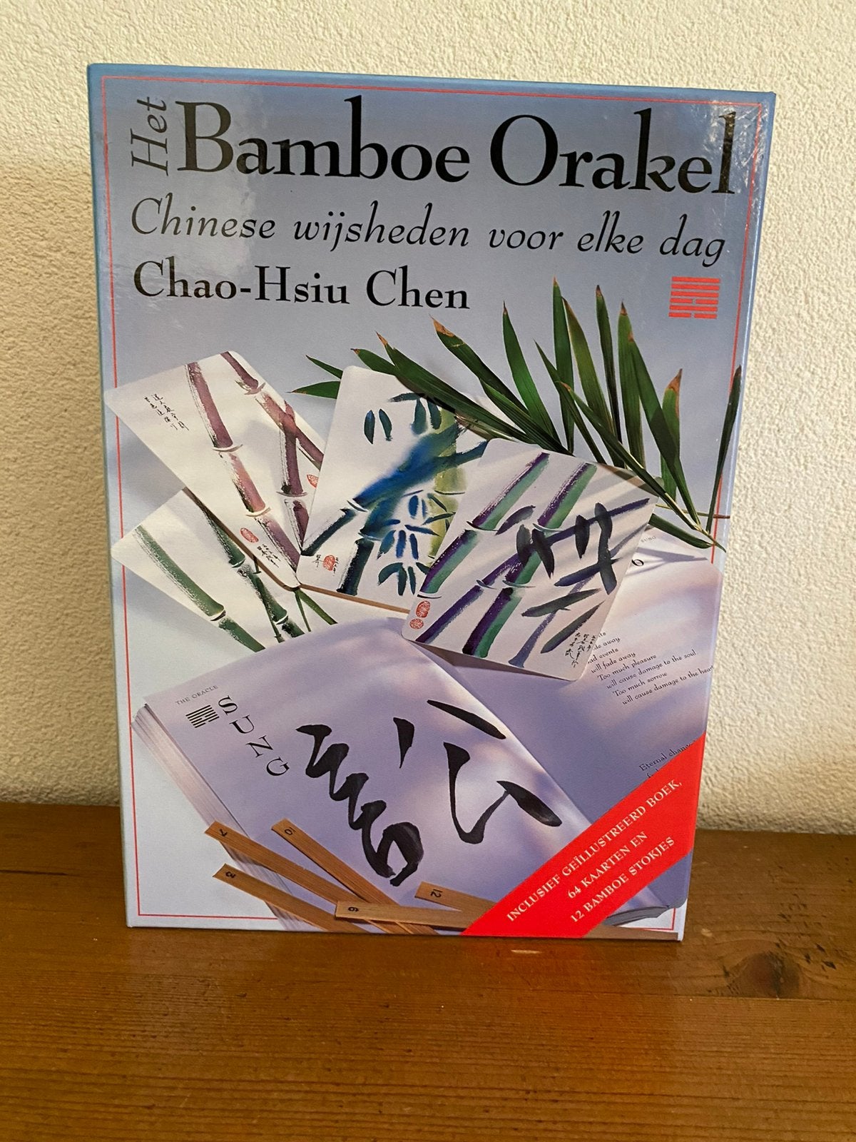 Het bamboe orakel- Hao Hsiu Chen, Ophalen of Verzenden, Zo goed als nieuw, Tarot of Kaarten leggen, Instructieboek