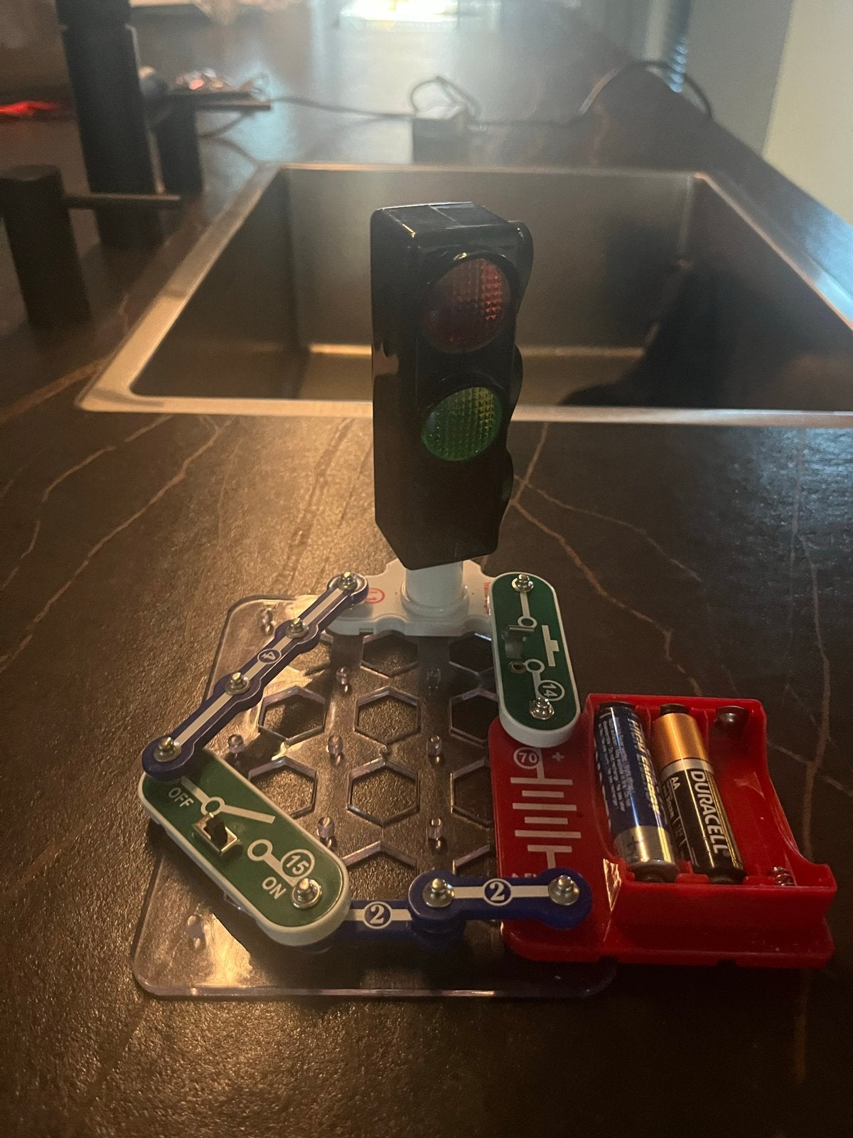 Snap Circuits Verkeerslicht Bouwpakket, Ophalen, Gebruikt, Bouwen, Met licht