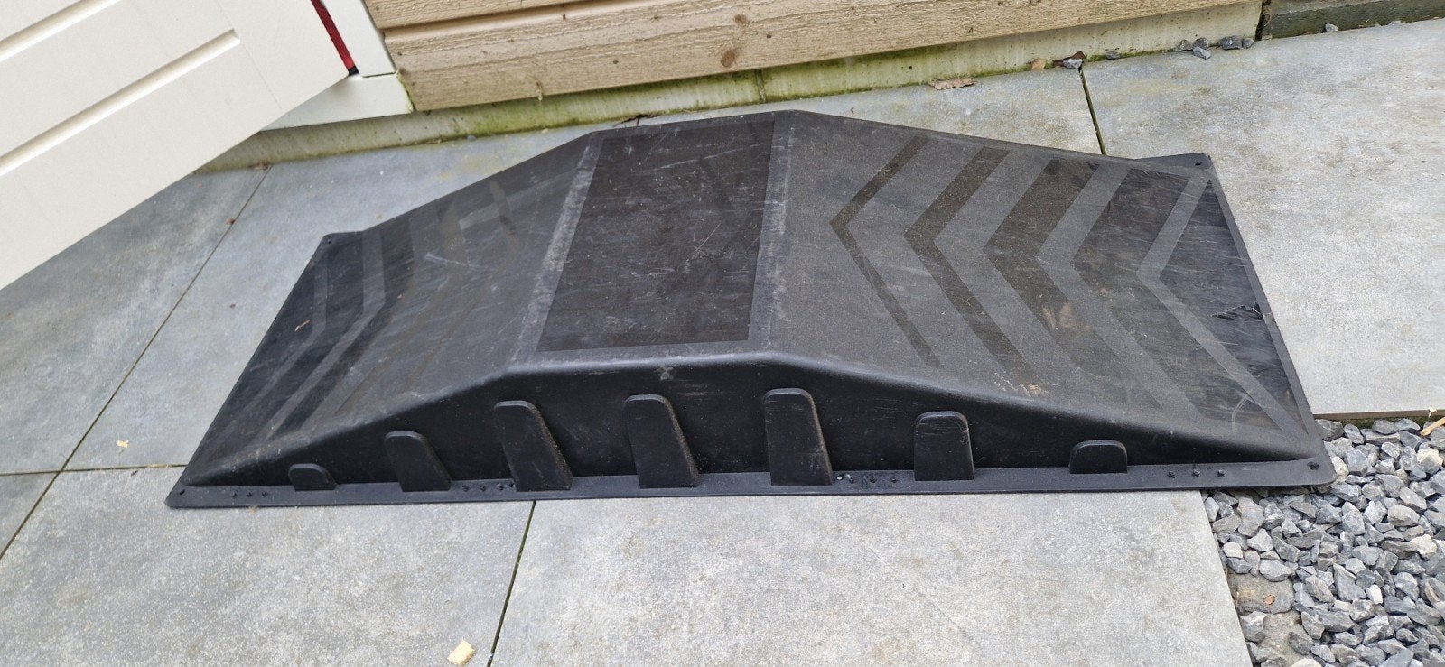 Skate / skeeler ramp, Ophalen