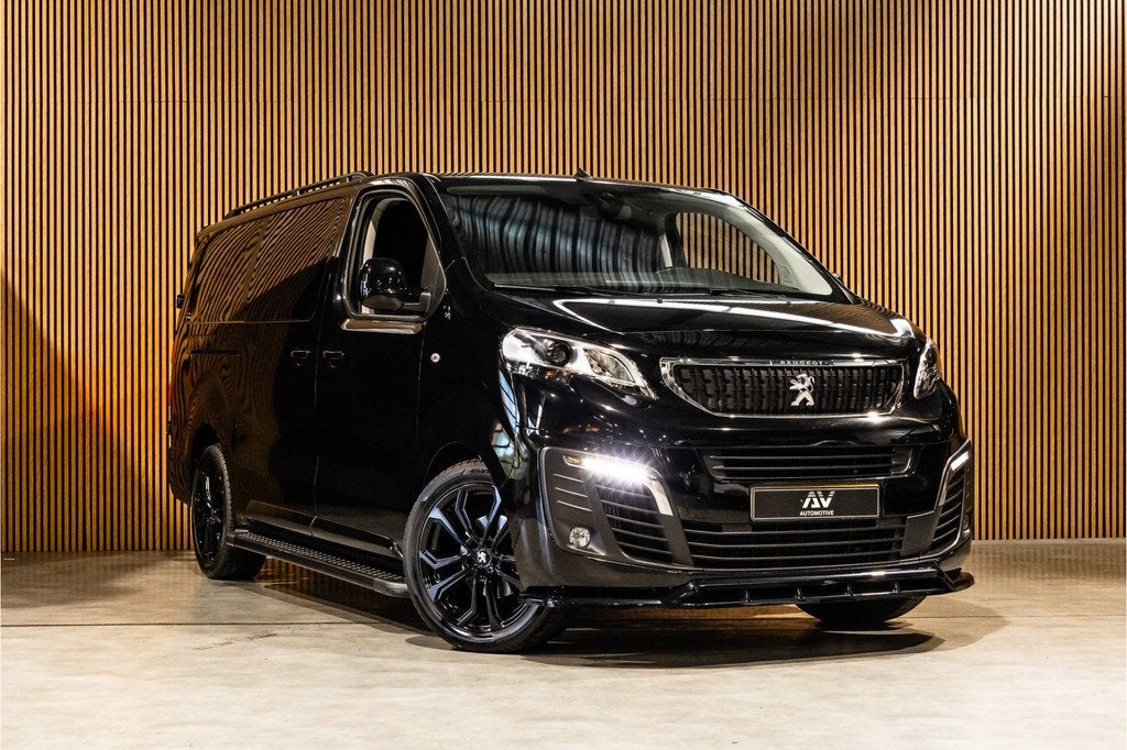 Peugeot Expert 2.0 BlueHDI 180 Long DC | Dubbel Cabine | 6-Z, Auto's, Gebruikt, 4 cilinders, Zwart, Origineel Nederlands