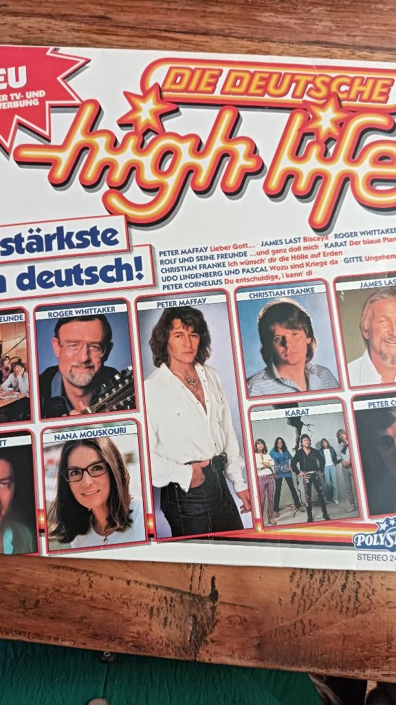 Die deutsche high five lp  das starkste in deutsch, Ophalen, Gebruikt, Pop, 12 inch