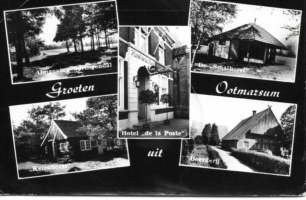 Ootmarsum- -5-luik., Verzamelen, Ophalen of Verzenden, 1960 tot 1980, Gelopen, Overijssel