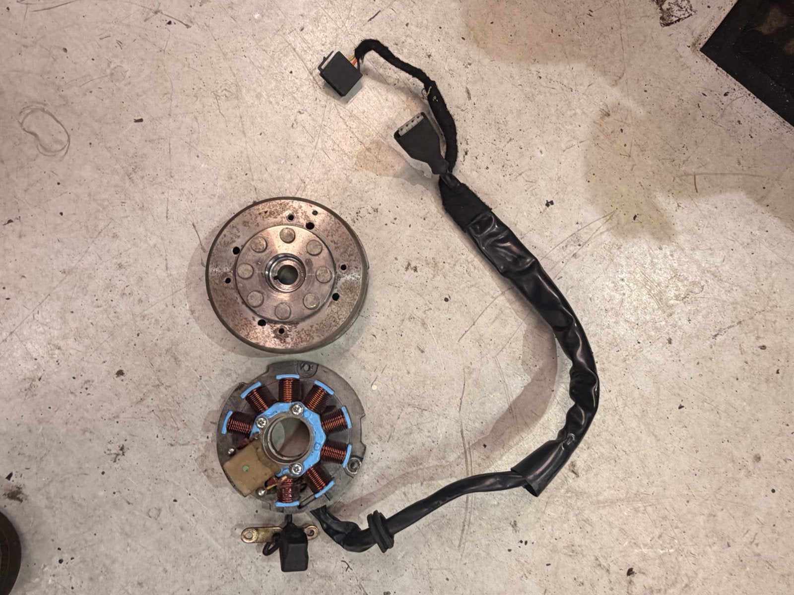 Piaggio Skipper AC ontsteking afgedraaid, Motoren, Tuning en Styling, Ophalen of Verzenden