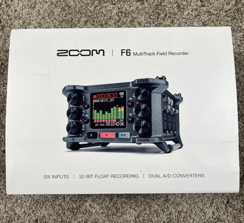 Zoom    F6, Ophalen of Verzenden, Zo goed als nieuw, Audio