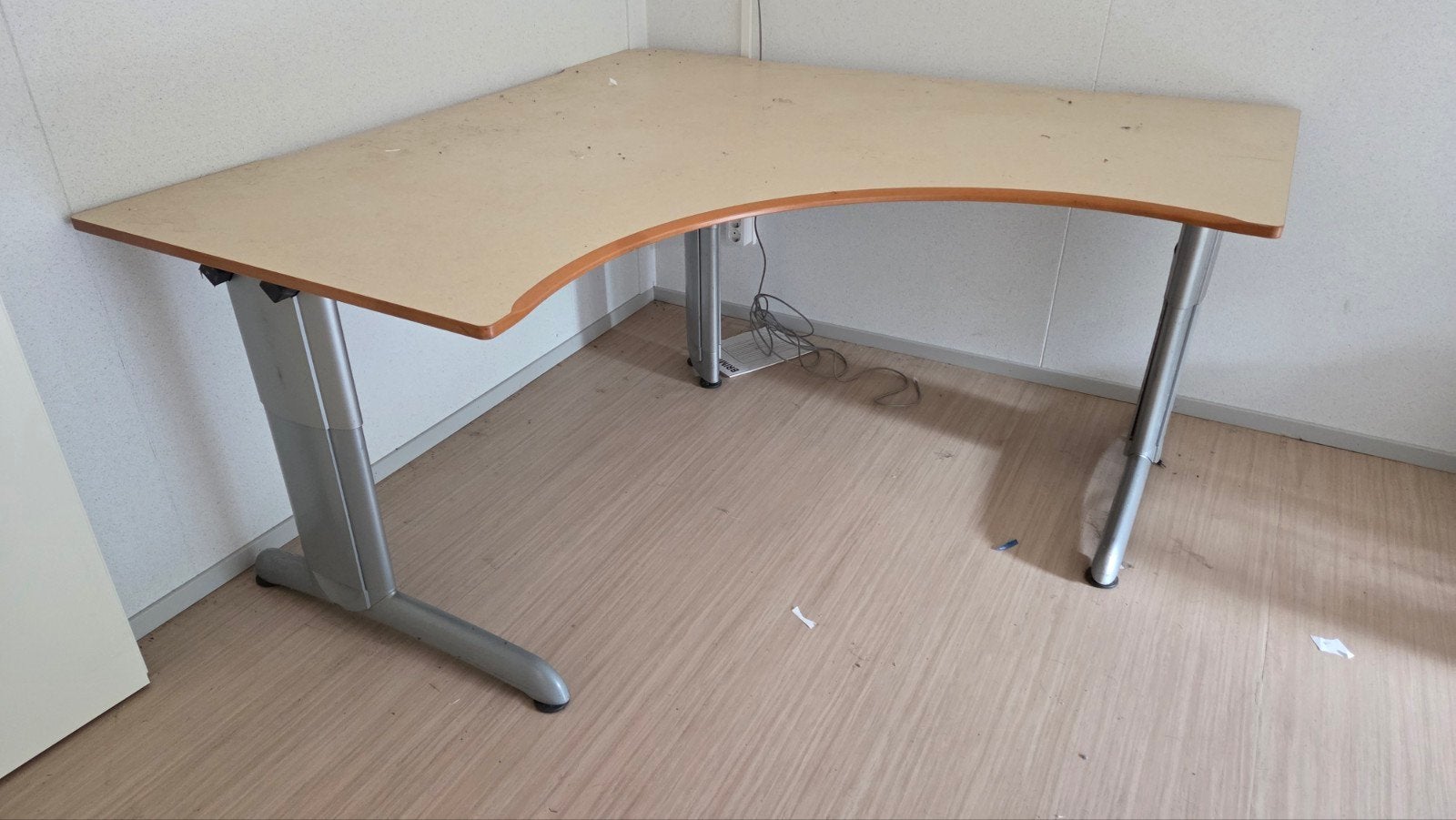 Hoekbureau 160x160 cm, in hoogte verstelbaar, Huis en Inrichting, Ophalen, In hoogte verstelbaar, Hoekbureau