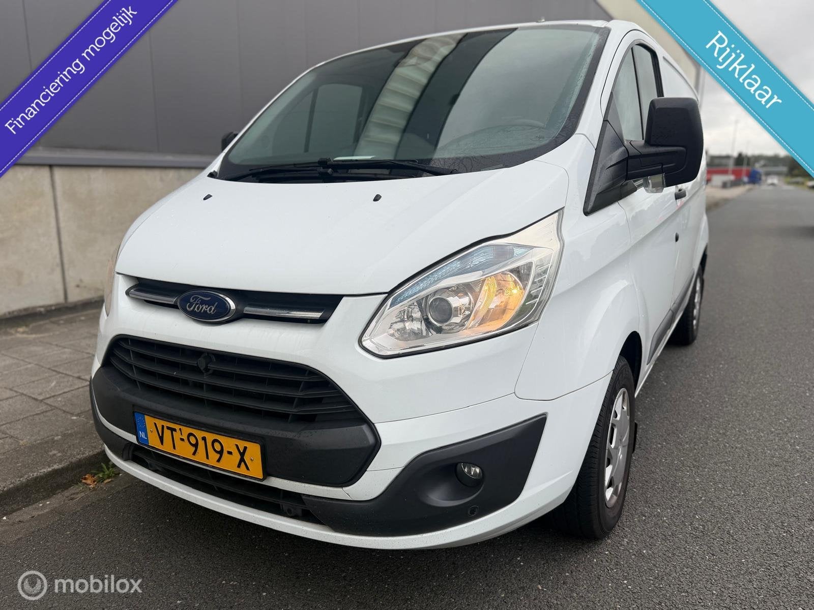 Ford Transit Custom 270 2.2 TDCI L1H1, Airco, Camera, Marge!, Euro 5, Gebruikt, 2350 kg, 4 cilinders